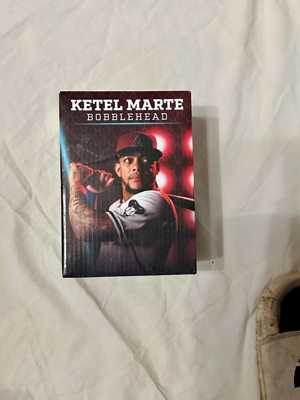 Ketel Marte Bobblehead - Red Baseball Collectible